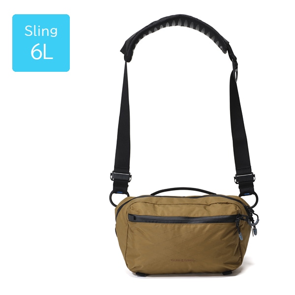 【-6/14キャッシュバック】Gura Gear(グラギア) キボコ シティ スリング 6L インサート付き サハラ / GG0260-7545