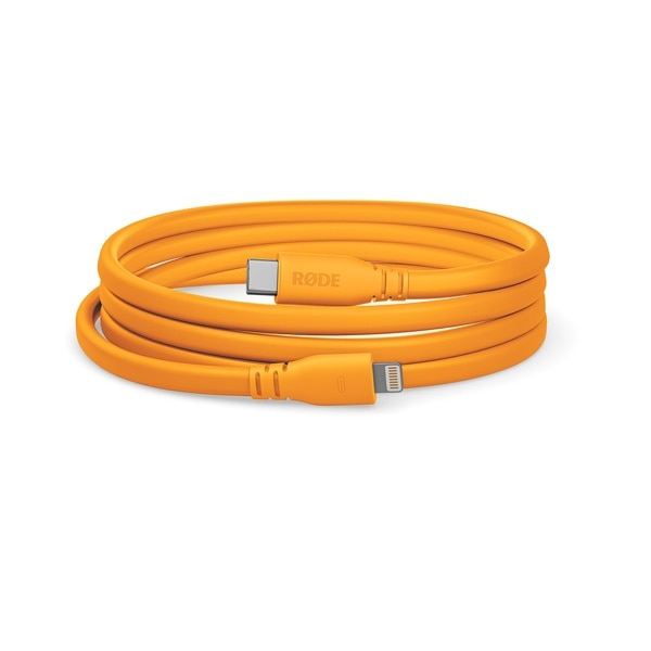 RODE(ロード) SC19 オレンジ / USB-C - Lightningケーブル 1.5m / SC19-O