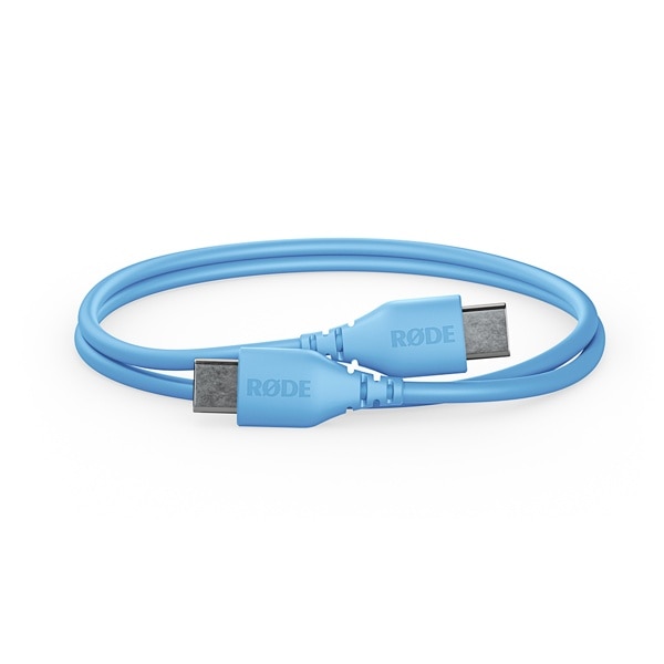 RODE(ロード) SC22 ブルー / USB-C - USB-Cケーブル 30cm / SC22-B