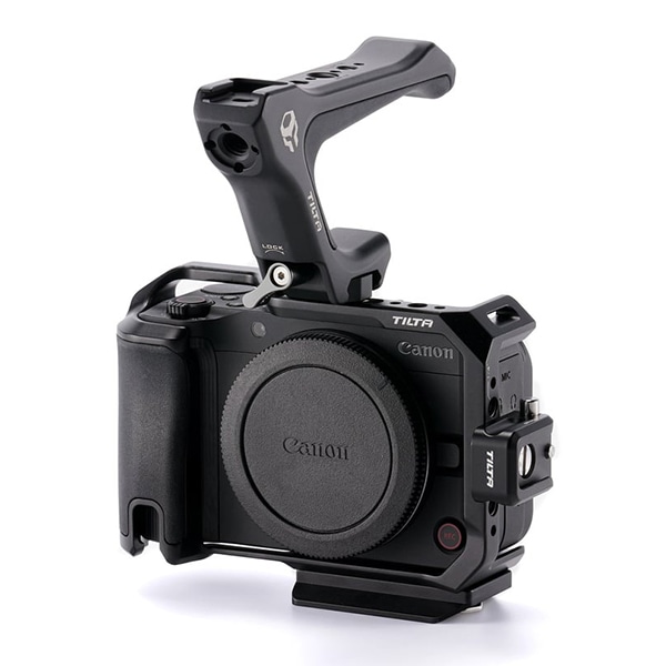 TILTA(ティルタ) Canon EOS R50 V用カメラケージ ベーシックキット ブラック TA-T83-A-B