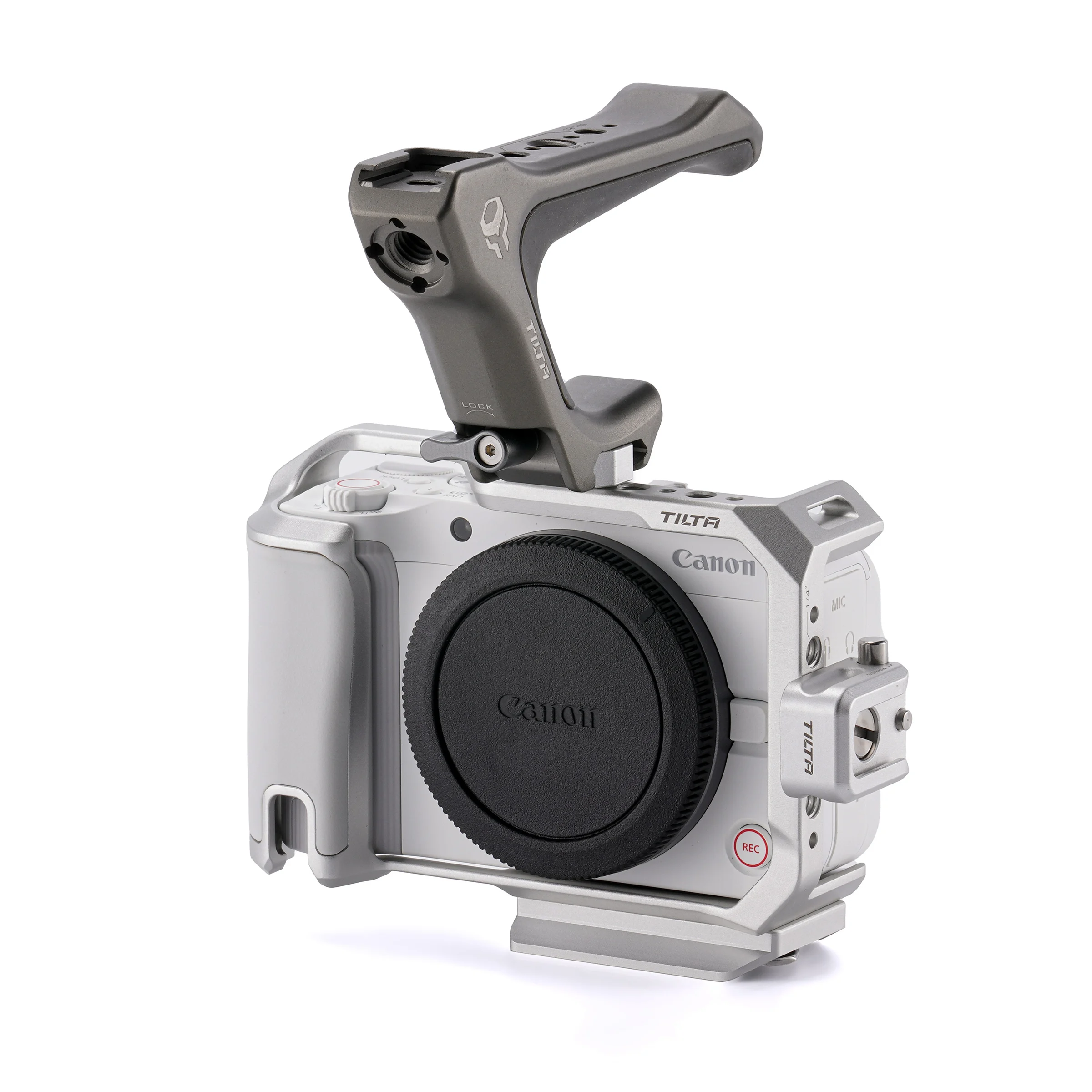 TILTA(ティルタ) Canon EOS R50 V用カメラケージ ベーシックキット シルバー TA-T83-A-S
