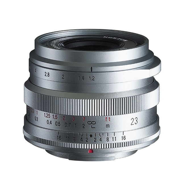【予約受付中】Voigtlander(フォクトレンダー) NOKTON 23mm F1.2 Aspherical Xマウント シルバー