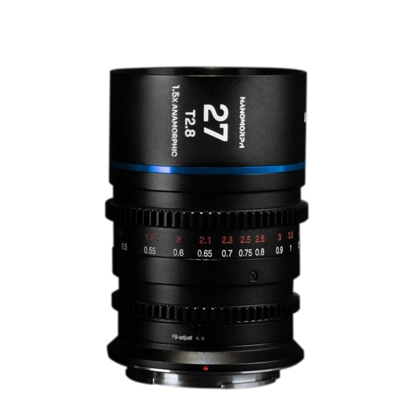 LAOWA(ラオワ) Nanomorph 27mm T2.8 1.5x Cine Blue フジXマウント LAO0309