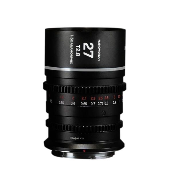 LAOWA(ラオワ) Nanomorph 27mm T2.8 1.5x Cine Silver キヤノンRFマウント LAO0326