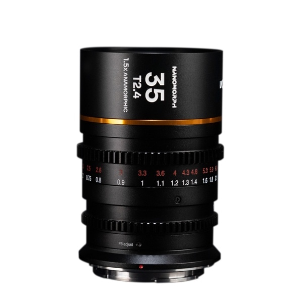 LAOWA(ラオワ) Nanomorph 35mm T2.4 1.5x Cine Amber マイクロフォーサーズマウント LAO0345