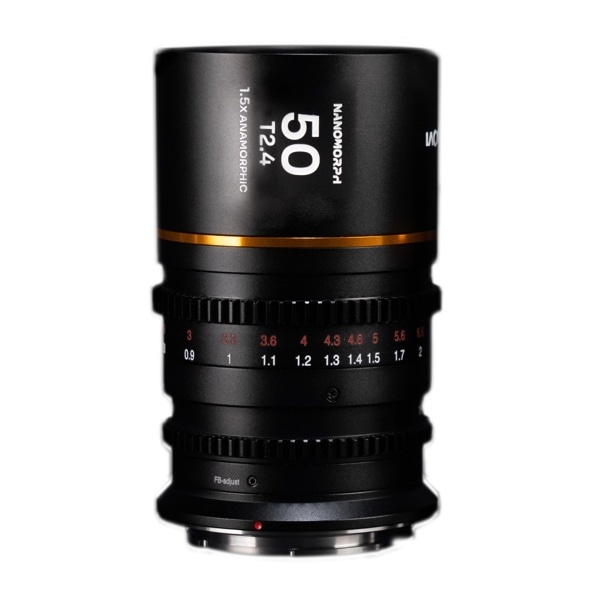 LAOWA(ラオワ) Nanomorph 50mm T2.4 1.5x Cine Amber ソニーEマウント LAO0364