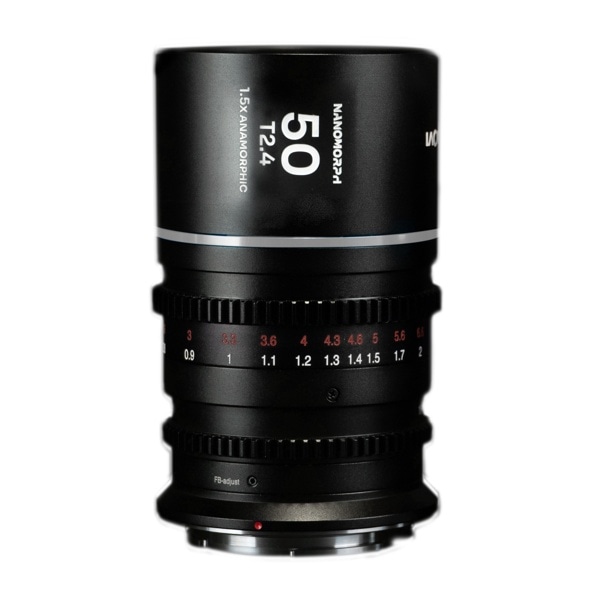 LAOWA(ラオワ) Nanomorph 50mm T2.4 1.5x Cine Silver DJI-DLマウント LAO0378