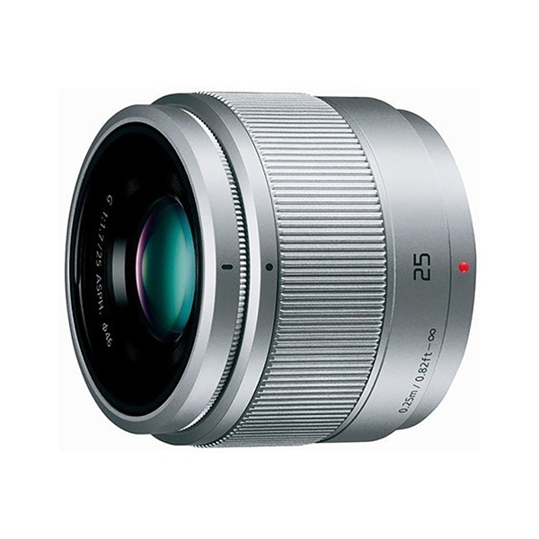 Panasonic(パナソニック) LUMIX G 25mm F1.7 ASPH. シルバー H-H025-S