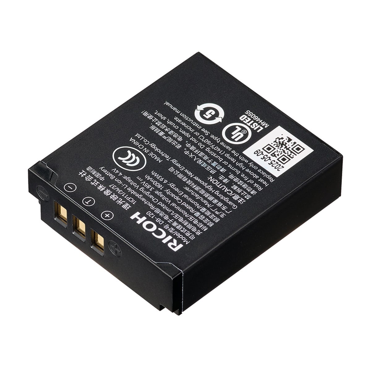 RICOH(リコー) 充電式リチウムイオンバッテリー DB-120 DB-120 S0035298