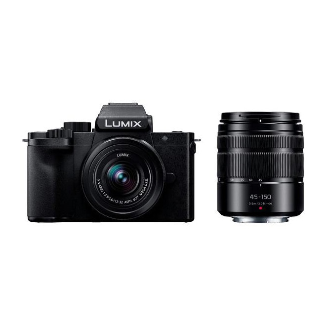 Panasonic(パナソニック) LUMIX G100D デジタル一眼カメラ ダブルズームレンズキット DC-G100DW-K