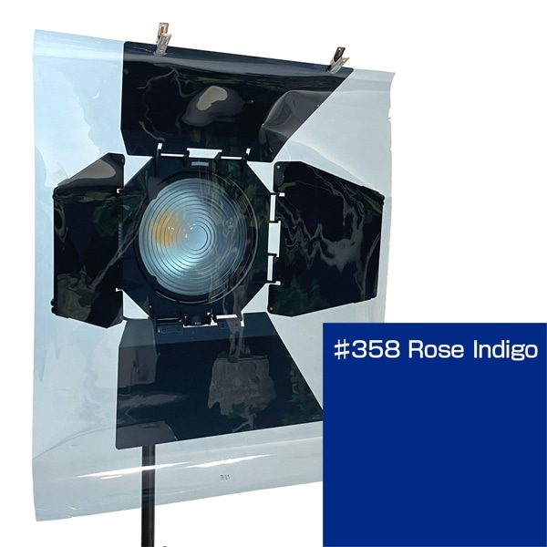ROSCO(ロスコ) スーパージェル 舞台版 610x500mm #358 Rose Indigo