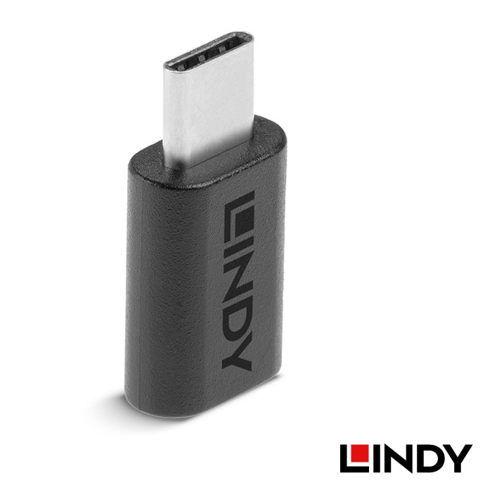 LINDY(リンディー) USB 3.2 Gen2x2 Type-C オス/メス 変換アタブタ 41893
