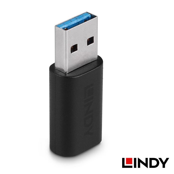 LINDY(リンディー) USB 3.2 Gen2 Type-A to Type-C オス/メス 変換アダプタ 41904