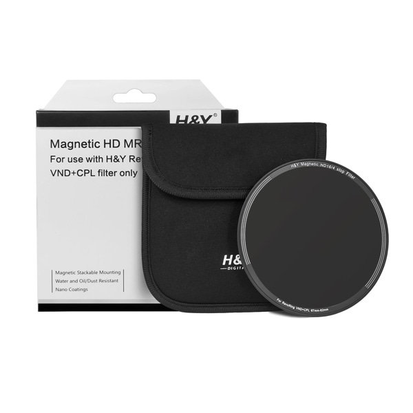 H&Y(エイチ&ワイ) Magnetic ND for REVORING 58-77mm ND16 RMN16-77