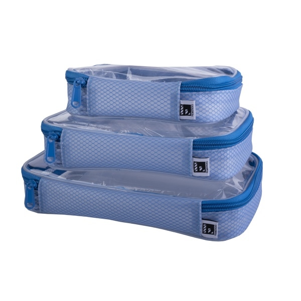 【50%OFF/OUTLET】Filmsticks(フィルムスティックス) クリアケース セット（S / M / L） ブルー / ポーチ / FCASE-KIT-BLUE