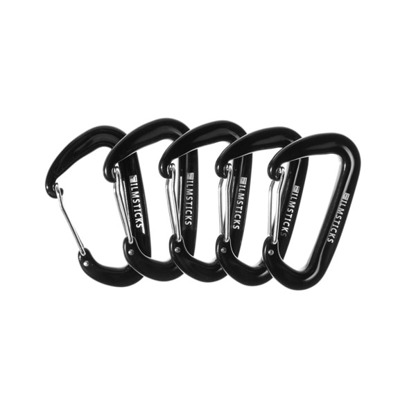 【50%OFF/OUTLET】Filmsticks(フィルムスティックス) カラビナ ワイヤーゲート（5個入） / FCARA-WG-BLACK
