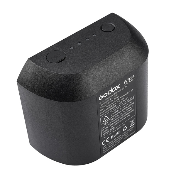 GODOX(ゴドックス) AD600 Pro用リチウムバッテリー WB26 253786