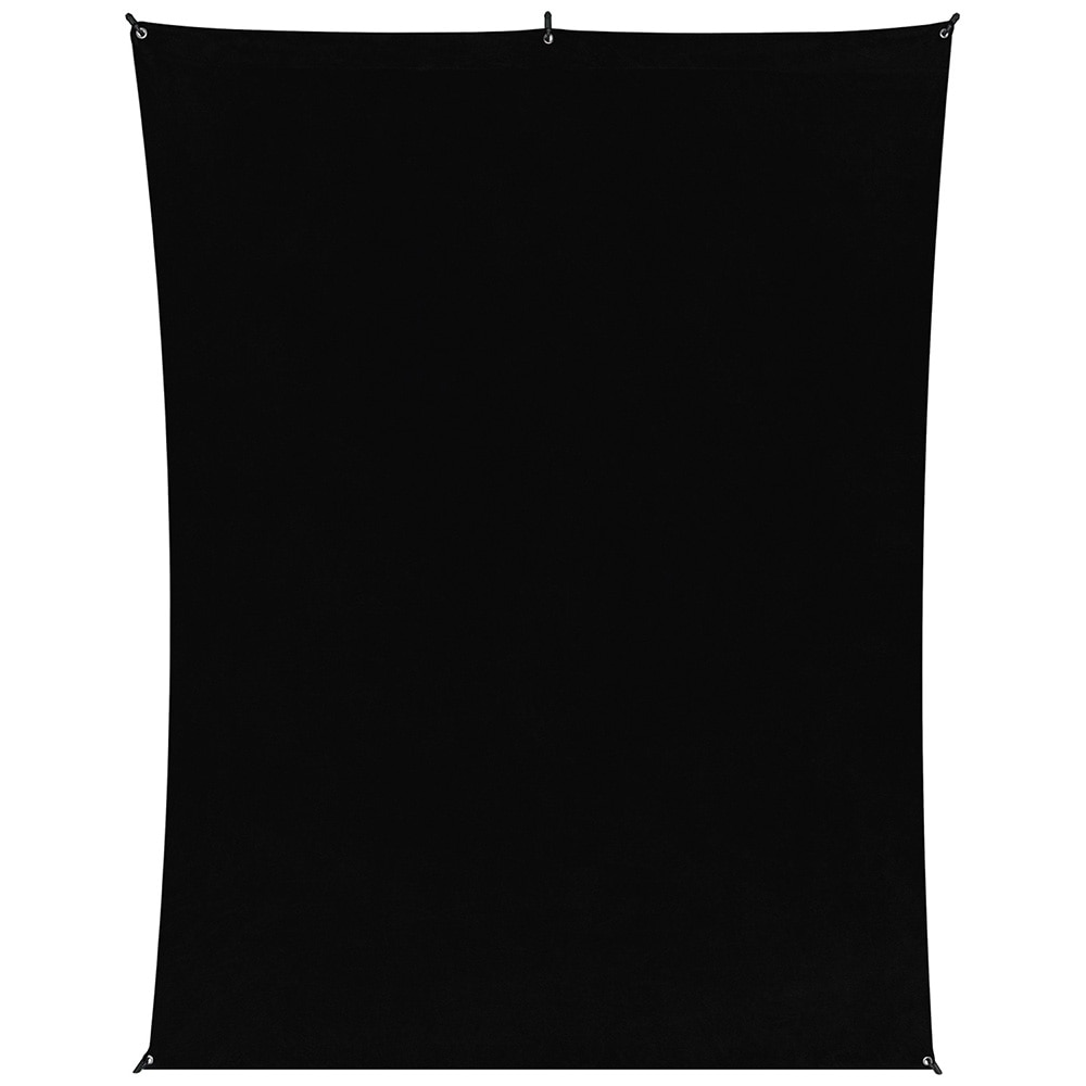 Westcott(ウェストコット) X-Drop Wrinkle-Resistant 5x7'(1.52x2.13m) リッチブラック