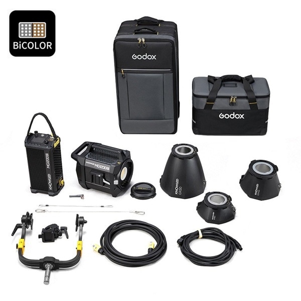 GODOX(ゴドックス) MG1200Bi-K1 大光量バイカラーLEDライト リフレクターキット1