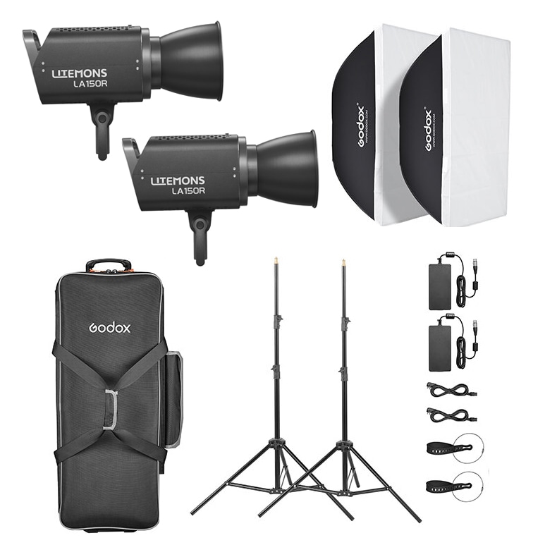 GODOX(ゴドックス) LA150R K2 2スタンドキット ブラック 266722