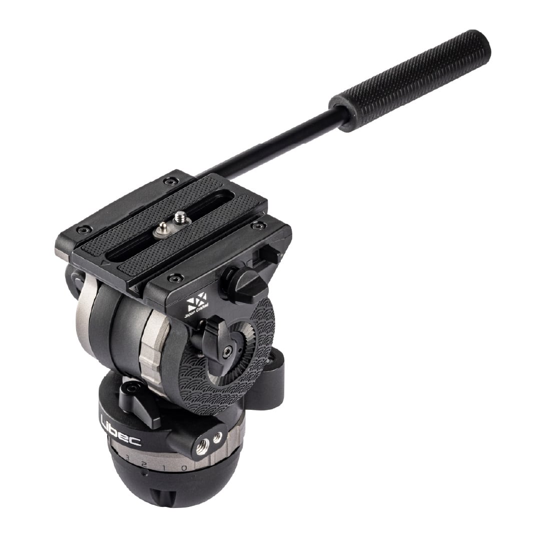 Libec(リーベック) 75mmボール&フラットベースビデオヘッド NH40