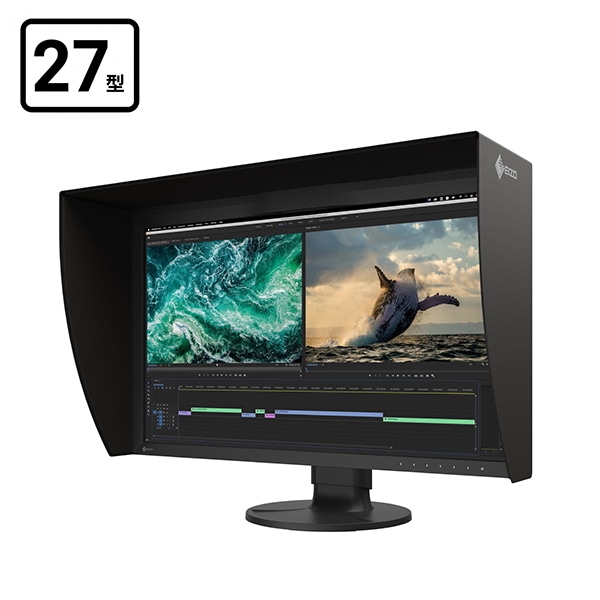 EIZO(エイゾー) ColorEdge CG2700S 27.0型液晶モニター+遮光フード同梱  CG2700S-BK