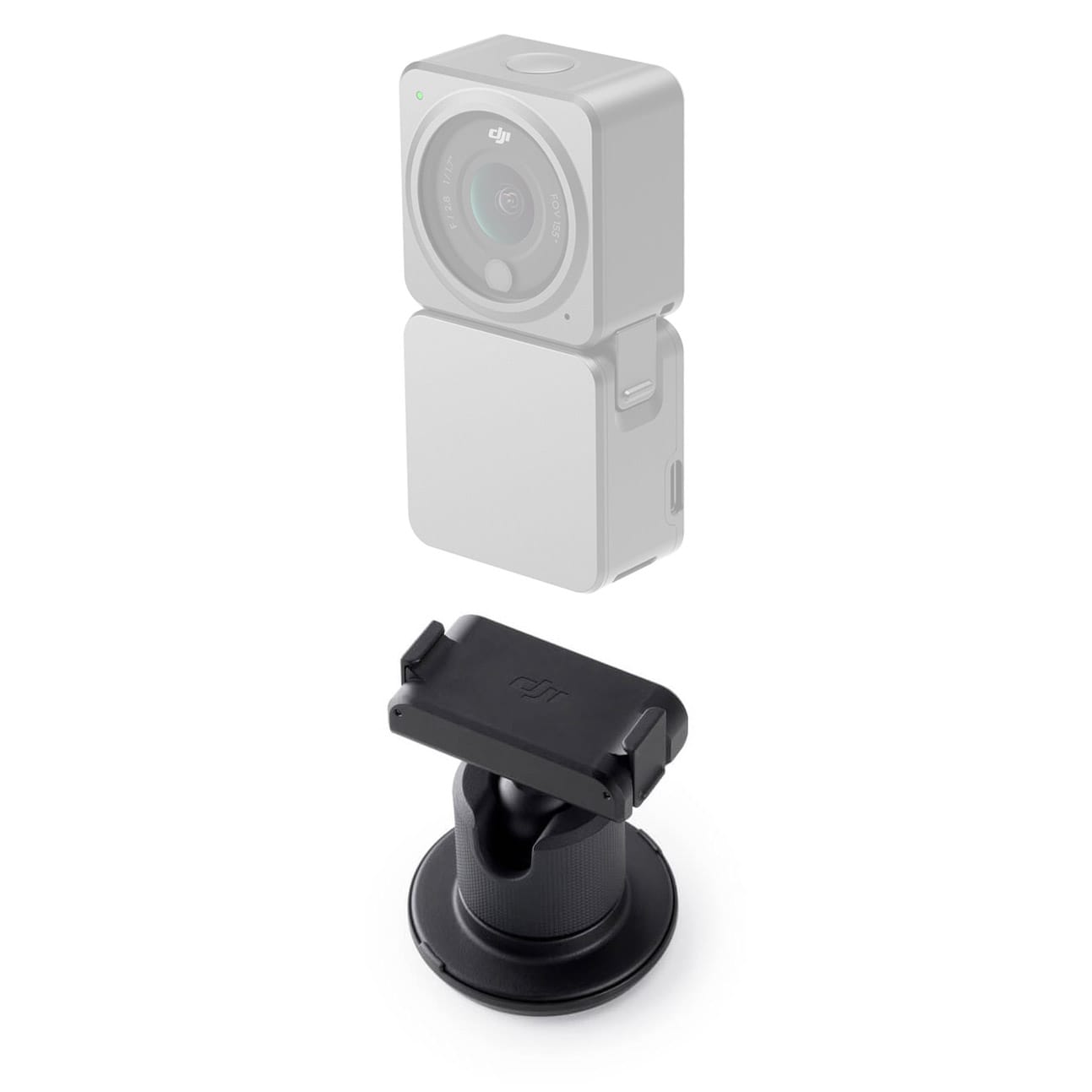 DJI(ディージェーアイ) Osmo Action3/Osmo Action4/DJI Action 2 磁気ボールジョイントアダプターマウント