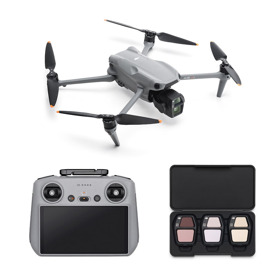 【-6/1キャンペーン】DJI(ディージェーアイ) DJI Air 3S Fly More コンボ (DJI RC 2) WA2343