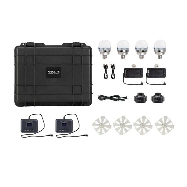 NANLITE(ナンライト) PavoBulb 10C RGBWW LEDバルブ 4kit 14-1004-4KIT