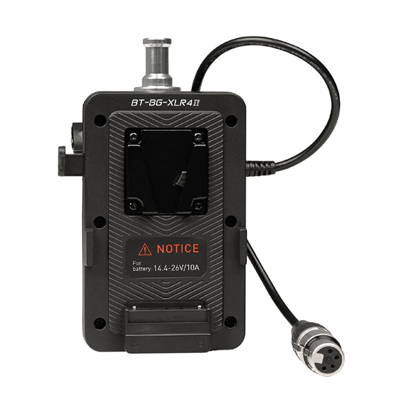 NANLITE(ナンライト) Vマウントバッテリーグリップ(4ピンXLRコネクター付き)BT-BG-XLR4II
