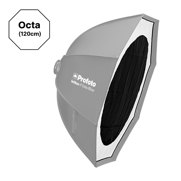Profoto(プロフォト) ソフトボックス 4'(120cm)用 エッジマスク オクタ型 円形 201624
