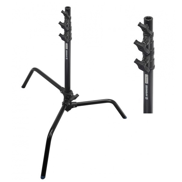 Avenger(アベンジャー) C-スタンド スライディング 175cm ブラック Jタイプ A2018LJCB