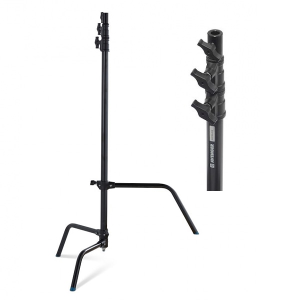 Avenger(アベンジャー) C-スタンド スライディング 328cm Jタイプ ブラック A2033LJCB