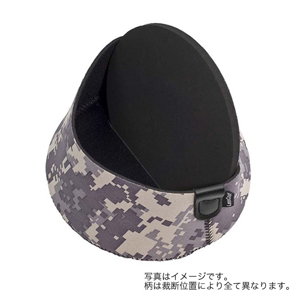 LensCoat(レンズコート) フーディレンズキャップ (M) デジタルアーミーカモ LCHM DC