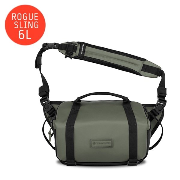【-6/7キャンペーン】WANDRD(ワンダード) ローグ スリング 6L ワサッチグリーン / SLG6-WG-2