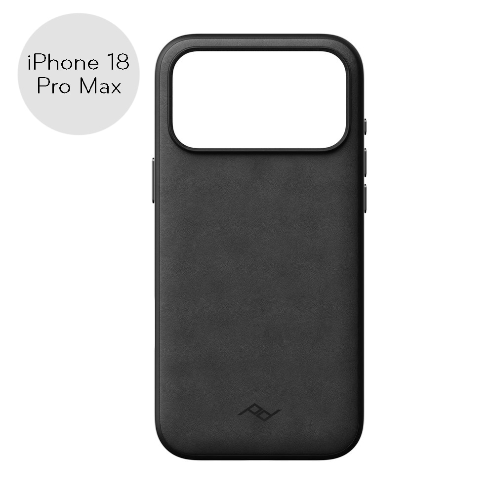Peak Design(ピークデザイン) エブリデイ ケース ノンスリムリンク iPhone 18 Pro Max ブラック / レザー / M-NS-CP-BKL-1