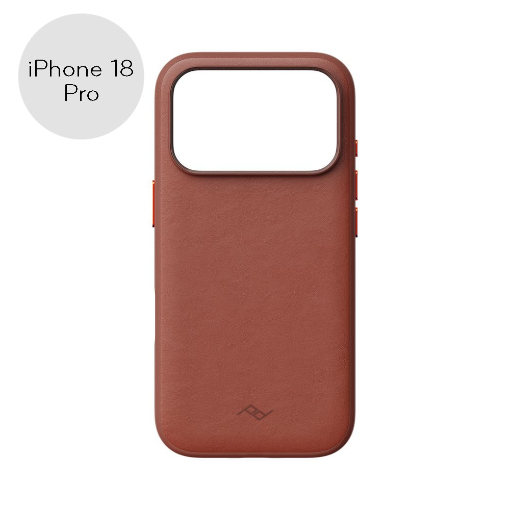 Peak Design(ピークデザイン) エブリデイ ケース ノンスリムリンク iPhone 18 Pro レッドウッド / クラリーノ / M-NS-CN-RD-1