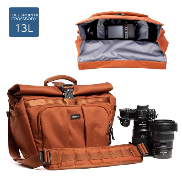 thinkTANKphoto(シンクタンクフォト) フォーカスポイント クロスボディ 13L アーバンラスト