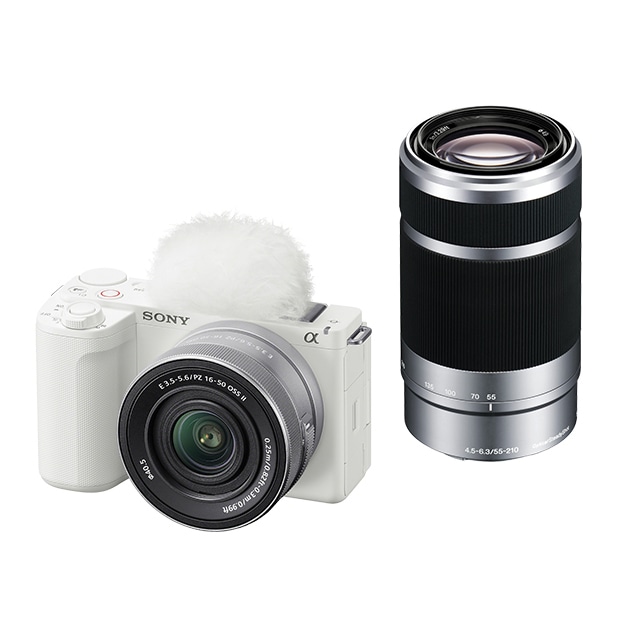 SONY(ソニー) VLOGCAM ZV-E10 II ダブルズームキット ホワイト ZV-E10M2X(W)