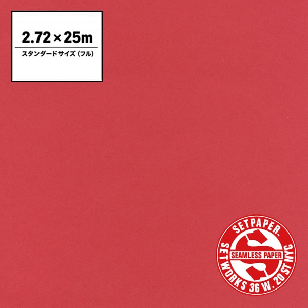 SETPAPER(セットペーパー) フル 2.72x25m ♯31(ブライトレッド)
