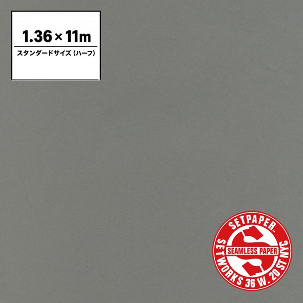 SETPAPER(セットペーパー) ハーフ 1.36x11m ♯02A(サンダーグレー)