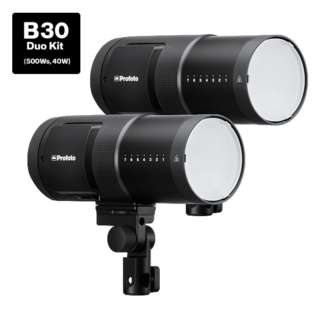 【-5/29キャンペーン】Profoto(プロフォト) B30 DUOキット(2灯) 901078-JP