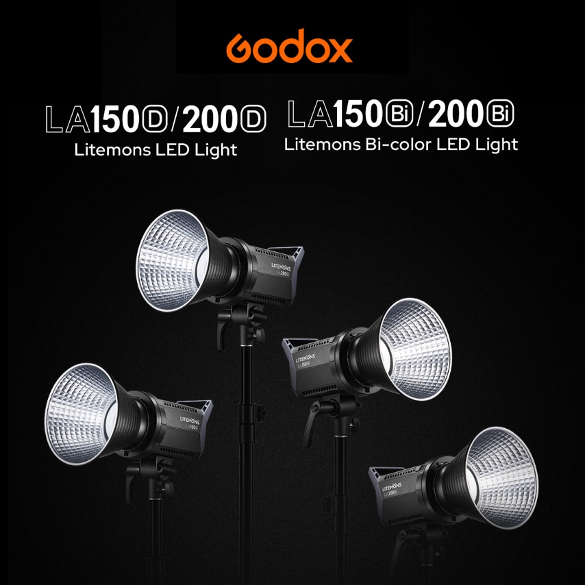 【GODOX】『LA150D/200D』『LA150Bi/200Bi』